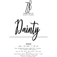 Zomerdijk Brewing & Blending Dainty