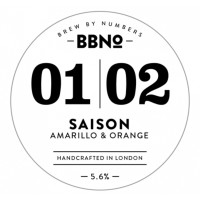 Brew By Numbers 01|02 Saison - Amarillo & Orange