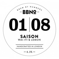 Brew By Numbers 01|08 Saison - Wai-iti & Lemon