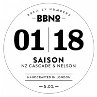 Brew By Numbers 01|18 Saison - NZ Cascade & Nelson