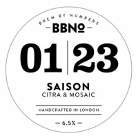 Brew By Numbers 01|23 Saison - Citra & Mosaic