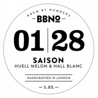 Brew By Numbers 01|28 Saison - Huell Melon & Hall Blanc