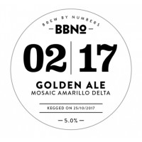 Brew By Numbers 02|17 Golden Ale - Mosaic Amarillo Delta