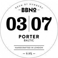 Brew By Numbers 03|07 Porter - Baltic