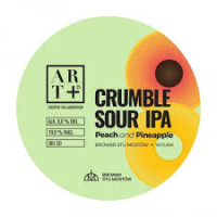 Browar Stu Mostów ART+25 Crumble Sour IPA Peach and Pineapple