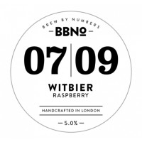 Brew By Numbers 07|09 Witbier - Raspberry