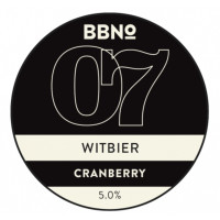 Brew By Numbers 07|10 Witbier - Cranberry