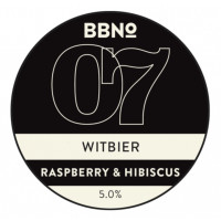 Brew By Numbers 07|11 Witbier - Raspberry & Hibiscus