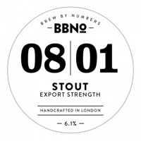 Brew By Numbers 08|01 Stout - Export Strength