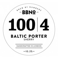 Brew By Numbers 100|4 Baltic Porter - Sherry
