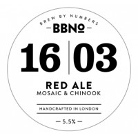 Brew By Numbers 16|03 Red Ale - Mosaic & Chinook