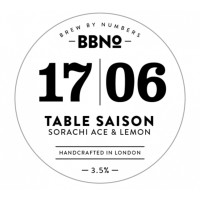 Brew By Numbers 17|06 Table Saison - Sorachi & Lemon