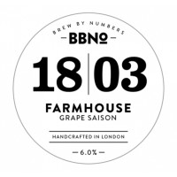 Brew By Numbers 18|03 Farmhouse - Grape Saison