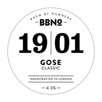 Brew By Numbers 19|01 Gose - Classic