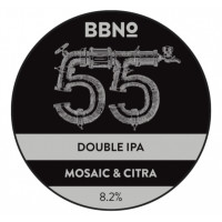 Brew By Numbers 55 Double IPA -  Mosaic & Citra