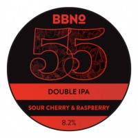 Brew By Numbers 55 Double IPA - Sour Cherry, Raspberry