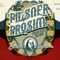 Saint Benjamin Brewing Company Pilsener Prosim