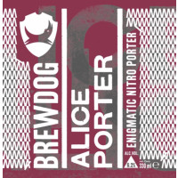 BrewDog Alice Porter - Enigmatic Nitro Porter