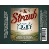 Straub Brewery American Light Lager