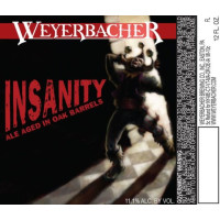 Weyerbacher Brewing Co. Insanity