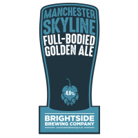 Brightside Brewing Co. Manchester Skyline