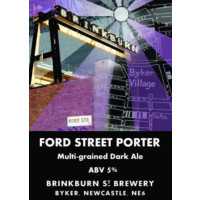 Brinkburn Street Brewery Ford Street Porter