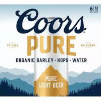 Coors Brewing Company Coors Pure Light Beer