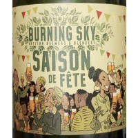Burning Sky Brewery Saison de Fete 2018