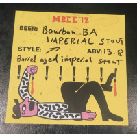 Buxton Brewery Bourbon BA Imperial Stout