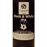 By The Horns Brewing Co. Black And White IPA