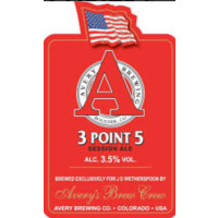 J D Wetherspoon 3 Point 5
