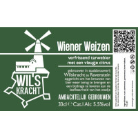 Wilskracht Stadsbrouwerij Ravenstein Wiener Weizen