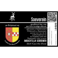 Wilskracht Stadsbrouwerij Ravenstein Soeverein
