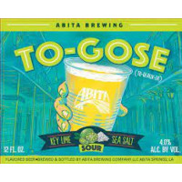 Abita Brewing Company To-Gose