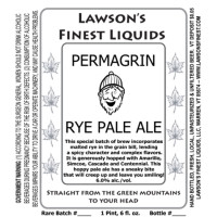 Lawson's Finest Liquids Permagrin Rye Pale Ale