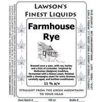 Lawson's Finest Liquids Farmhouse Rye