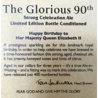 Chiltern Brewery The Glorious 90th