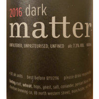 Chorlton Brewing Company Dark Matter 2016