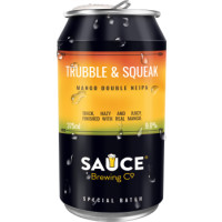 Sauce Brewing Co Trubble & Squeak Mango Double NEIPA
