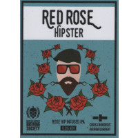 Cross Borders Brewing Company Red Rose Hipster