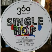 360° Brewing Company Single Hop Pale Citra