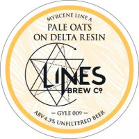 Lines Brew Co Pale Oats on Delta Resin