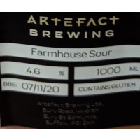 Artefact Brewing Farmhouse Sour