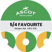 Ascot Brewing 5/4 Favourite