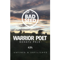 Bad Seed Brewery Warrior Poet