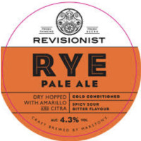 Revisionist Rye Pale Ale