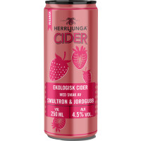 Herrljunga Cider (Gamlestadens Bryggeri) Smultron & Jordgubb