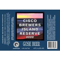 Cisco Brewers Island Reserve Gose