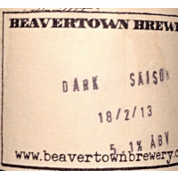 Beavertown Brewery Dark Saison
