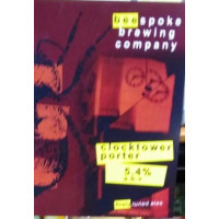 Beespoke Brewing Co Clocktower Porter